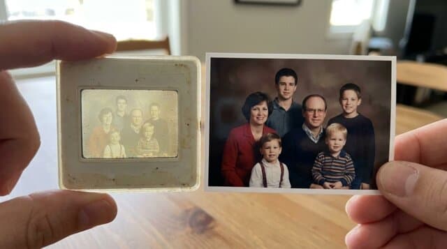 David R. with their MemoryVault Box