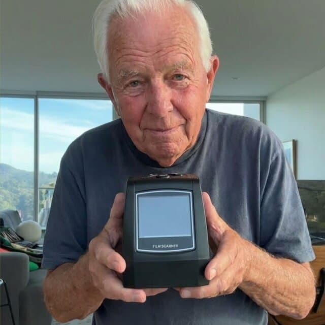 Robert T. with their MemoryVault Box